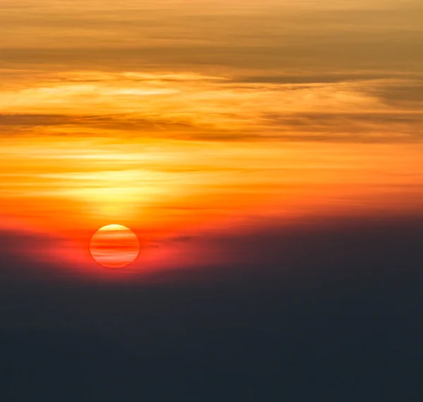 Salida del sol cielo fondo — Foto de Stock