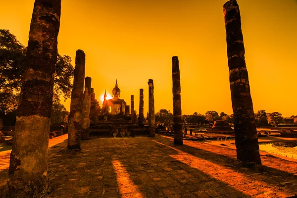 Sukhothai historical park in Thailand — Stock Photo, Image