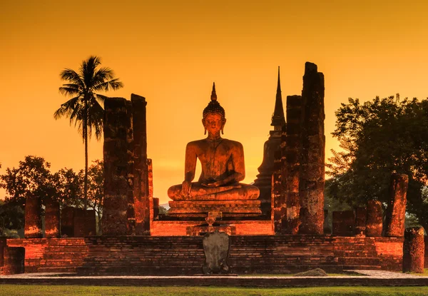 Sukhothai Historiske Park i thailand - Stock-foto
