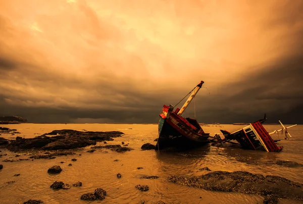 Schiffbruch in Thailand — Stockfoto