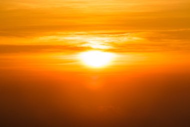 Sunrise gökyüzü arka plan
