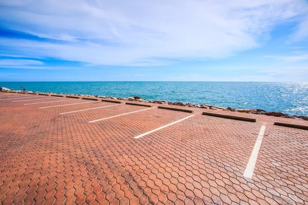 Seaside Parking parking lot — Stock Photo, Image
