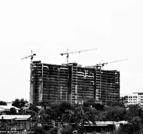 Construction site crane — Stock Photo, Image