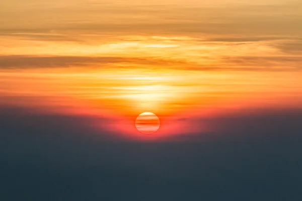 Východ slunce sky pozadí — Stock fotografie