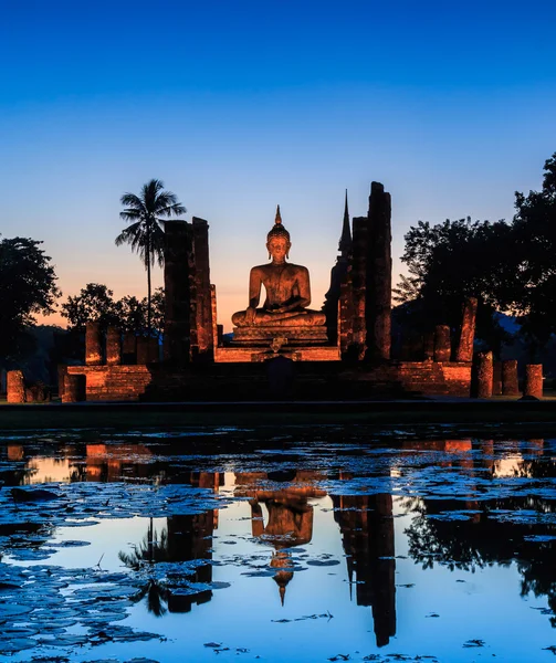 Sukhothai historischer Park in Thailand — Stockfoto