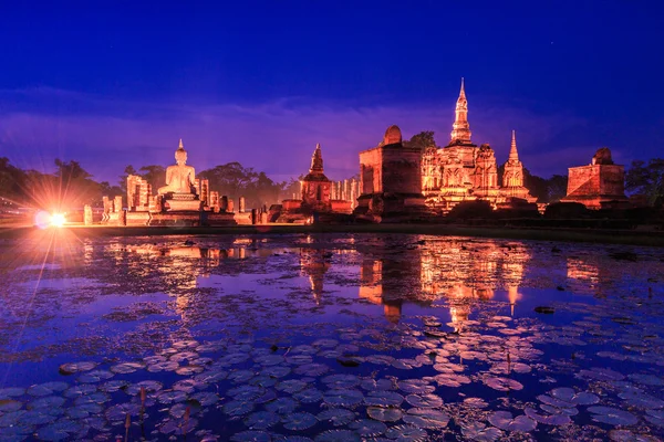 Park historyczny Sukhothai w Tajlandii — Zdjęcie stockowe