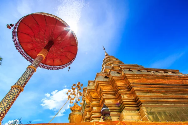 Wat Phra Sri Chomtong in Thailand — Stock Photo, Image