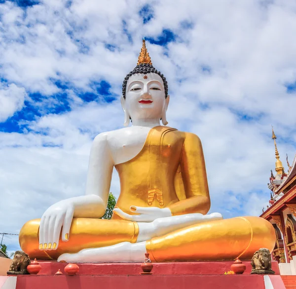 Buddha v chrámu wat rajamontean — Stock fotografie