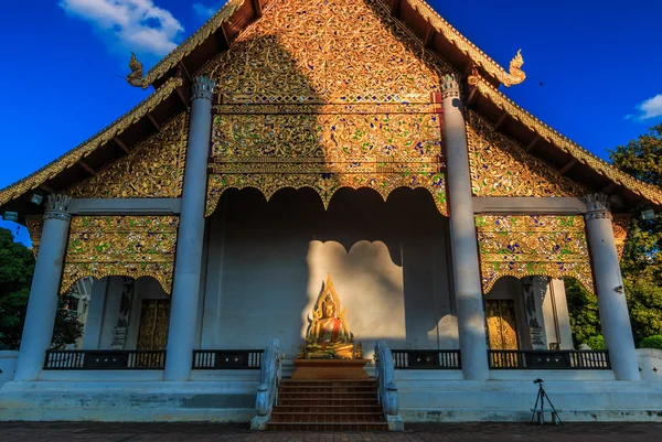 Templul Wat Chedi Luang din Thailanda — Fotografie, imagine de stoc