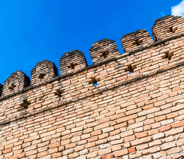 Ancient wall in Chiang Mai — Stock Photo, Image