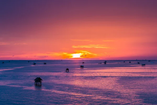 Casas de mar en Golfo de Tailandia — Foto de Stock