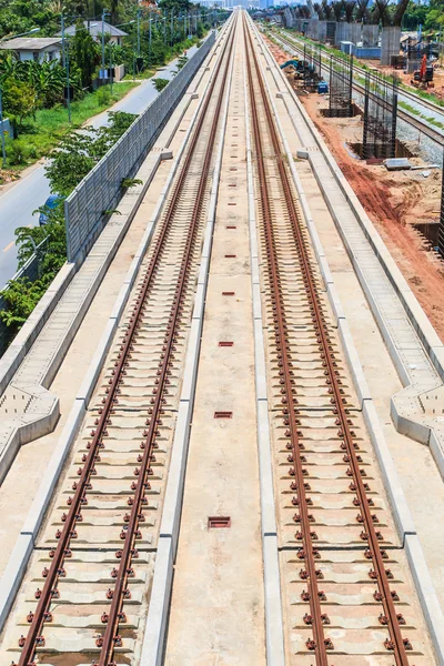 Industrie spoorweg in Azië — Stockfoto