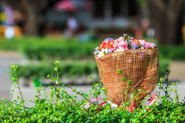 Beautiful bouquet flowers — Stock Photo, Image