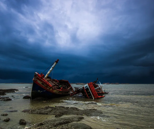 Schiffbruch in Thailand — Stockfoto