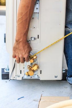 Klima yüklemeye hazırlanılıyor