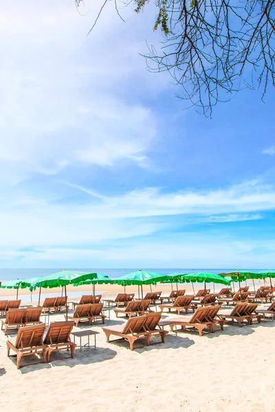 Sdraio sulla spiaggia — Foto Stock