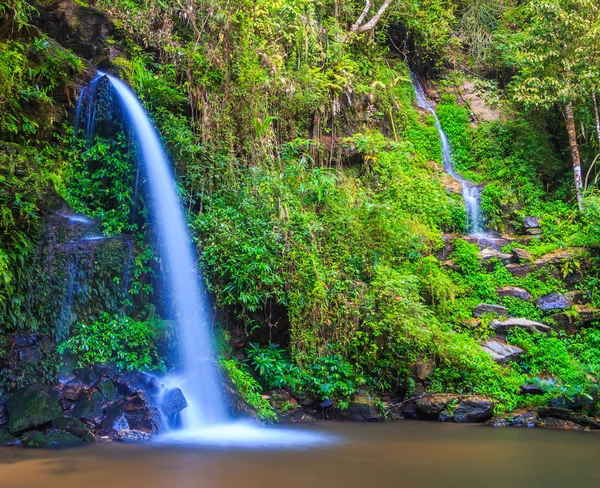 Cascata forestale a Chiang Mai — Foto Stock