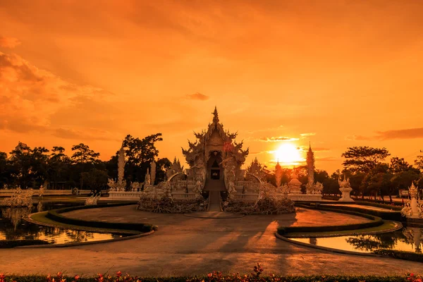 Wat Rong Khun in Thailand — Stock Photo, Image