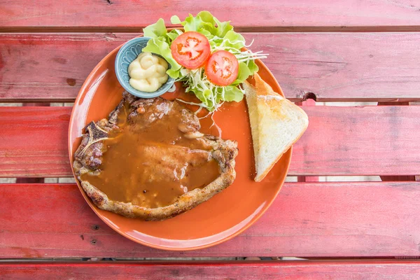 Beef steak food — Stock Photo, Image