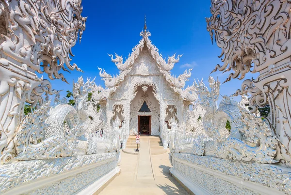 Wat rong khun w Tajlandii — Zdjęcie stockowe