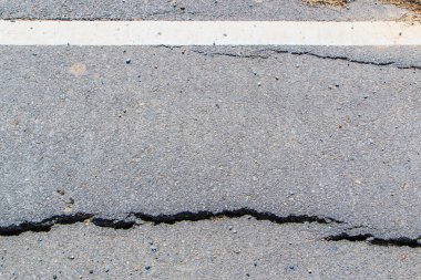 Bozuk asfalt arka plan