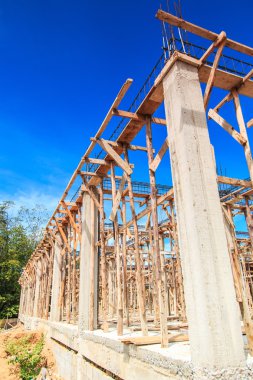 Endüstriyel inşaat alanı