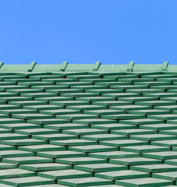 Kiremit çatı arka plan — Stok fotoğraf