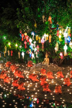 chiang Mai Loy krathong Festivali