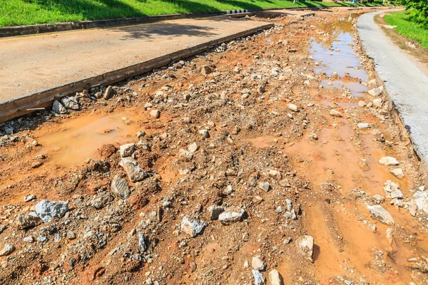 Trabajos de reparación de carreteras —  Fotos de Stock