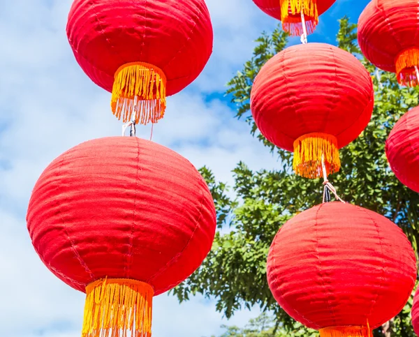 Linternas chinas en Chiang Mai —  Fotos de Stock