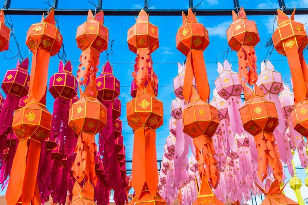 Lanternes chinoises à Chiang Mai — Photo
