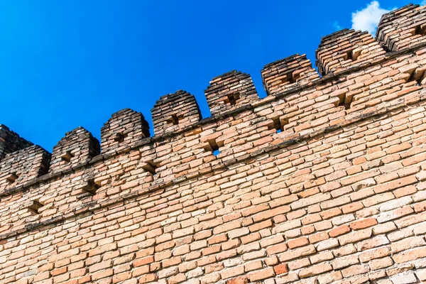 Antigua muralla en Chiang Mai — Foto de Stock
