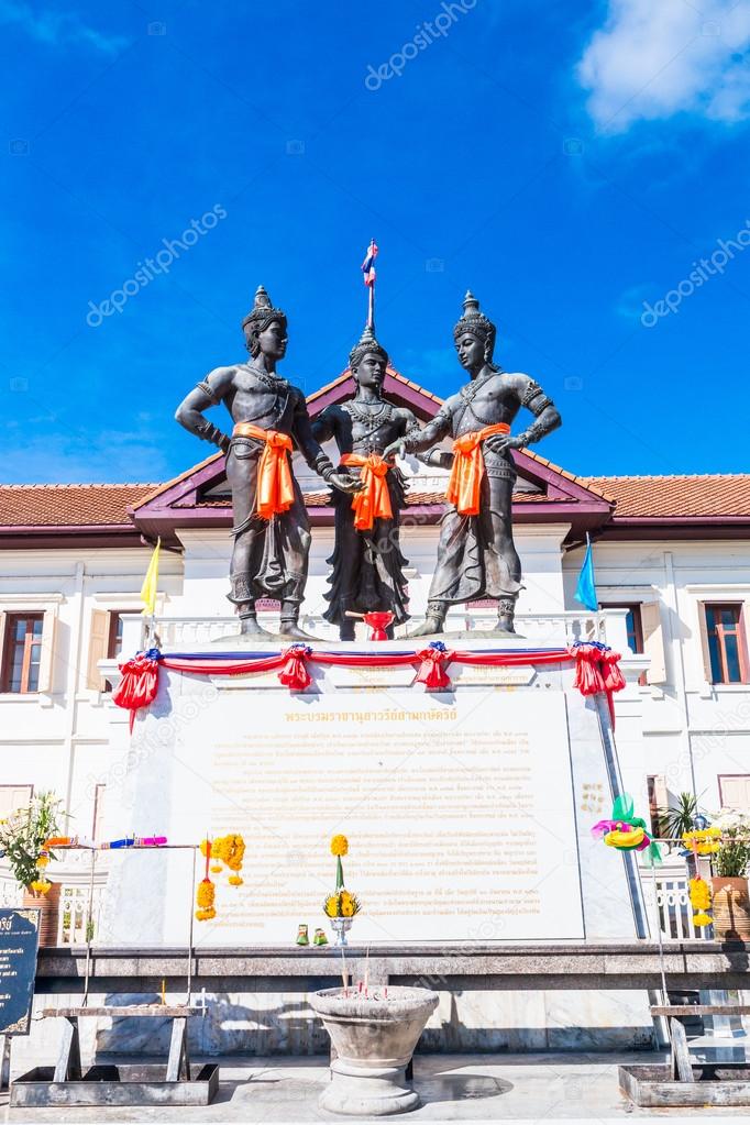 Three Kings Monument in Thailand