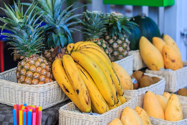 Fruit Shop with fruits — Stock Photo, Image