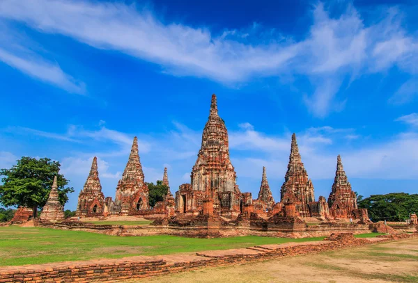 Wat Chai Watthanaram van Ayuthaya — Stockfoto