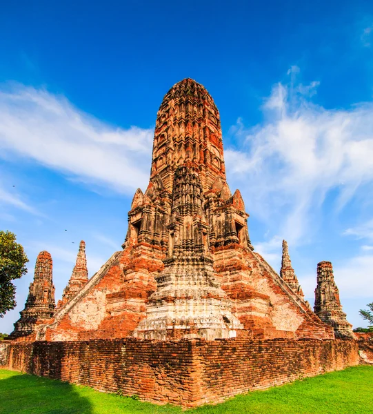 Tempio wat Chaiwatthanaram — Foto Stock