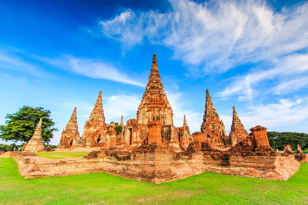 Wat Chai Watthanaram van Ayuthaya — Stockfoto