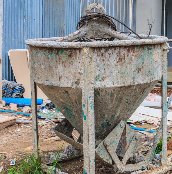 Cement mixer apparatuur — Stockfoto
