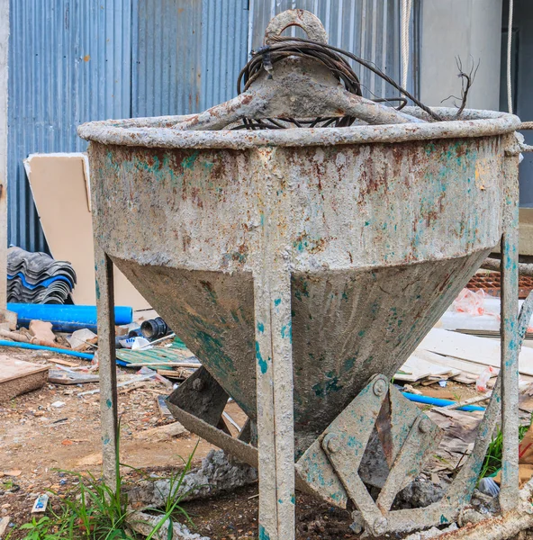 Cement mixer equipment — Stock Photo, Image