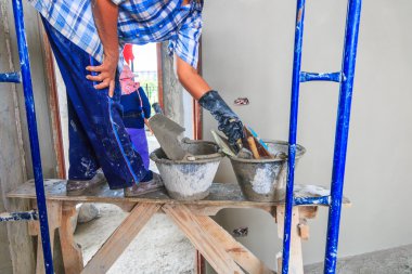 İnşaat alanında çalışma