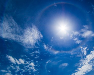Corona güneş Halo