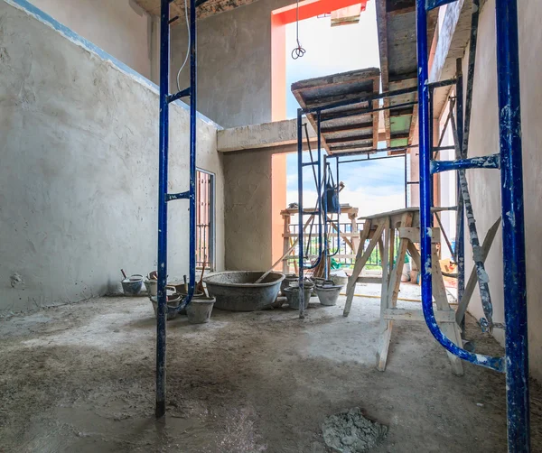 Baustelle - Zementtank — Stockfoto
