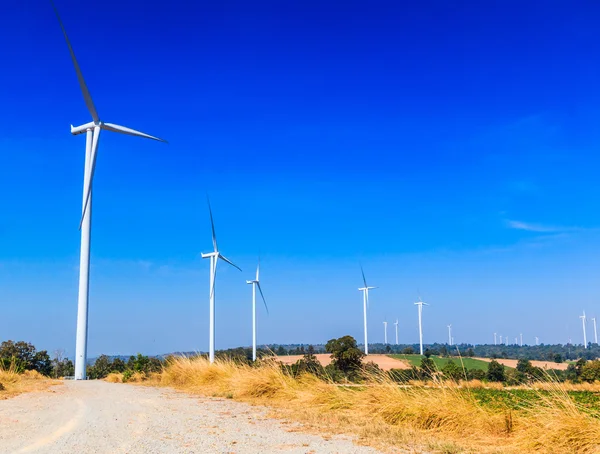 Turbine ανεμογεννήτριες — Φωτογραφία Αρχείου