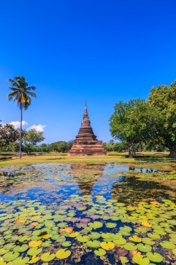 Sukhothai historical park in  Thailand clipart