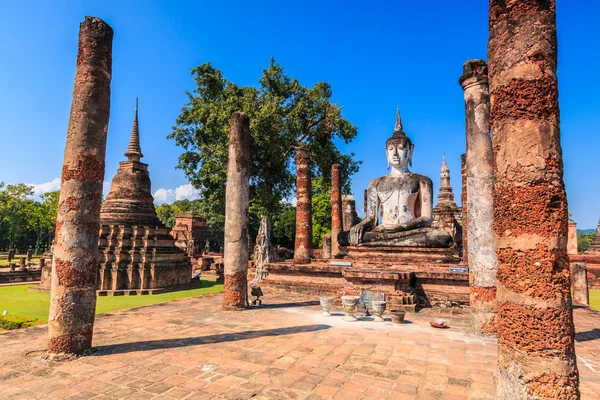 Park historyczny Sukhothai w Tajlandii — Zdjęcie stockowe