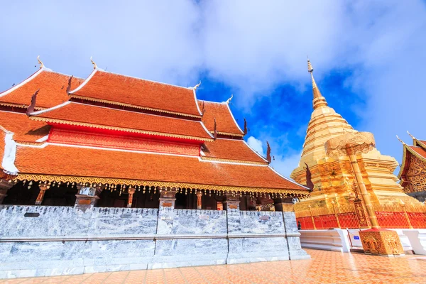 Wat Phra That Doi Suthep en Tailandia — Foto de Stock