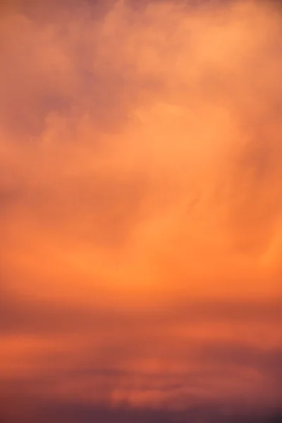 Sunset  sky and clouds — Stock Photo, Image