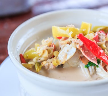 Tom yam yengeç Tayland Gıda