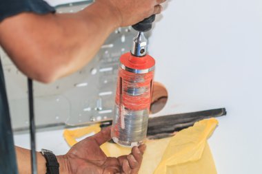 Klima yüklemek için hazırlanıyor