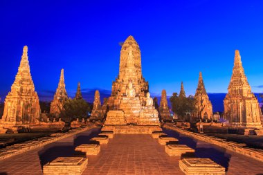 Eski tapınak wat Chaiwatthanaram